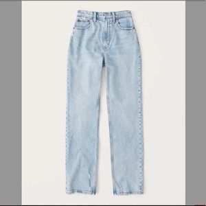 Curve Love 90s Ultra High Rise Straight Jeans